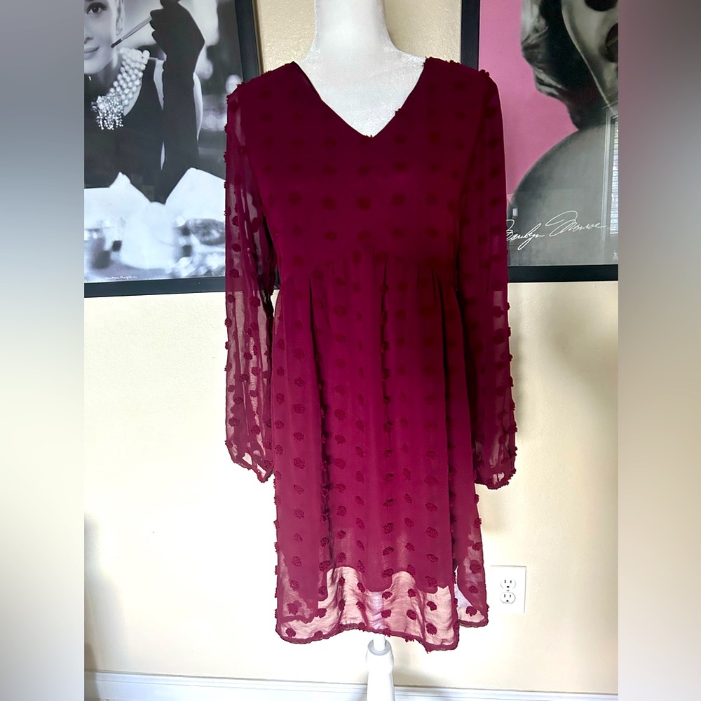 Swiss dot dress